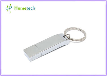 Srebrne dyski USB 16 GB / 32 GB Typ interfejsu USB 2.0 do prezentów biznesowych
