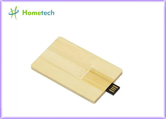 Pamięć flash USB 8-16 MB / S 32 GB Bamboo Wooden Card
