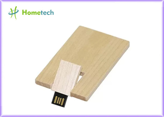 Automatycznie uruchomiona karta drewniana 64 GB z pamięcią flash USB 148 Mb / s