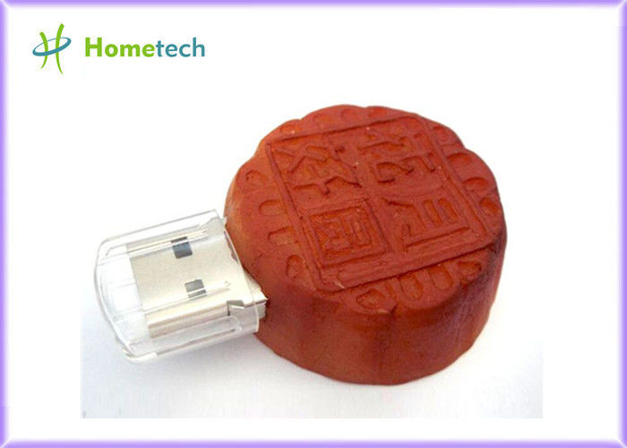 Mooncake Full Capacity Custom USB Flash Drive , Compact USB Thumb Driver