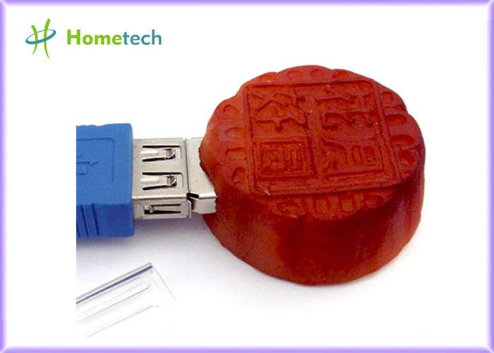 Mooncake Full Capacity Custom USB Flash Drive , Compact USB Thumb Driver