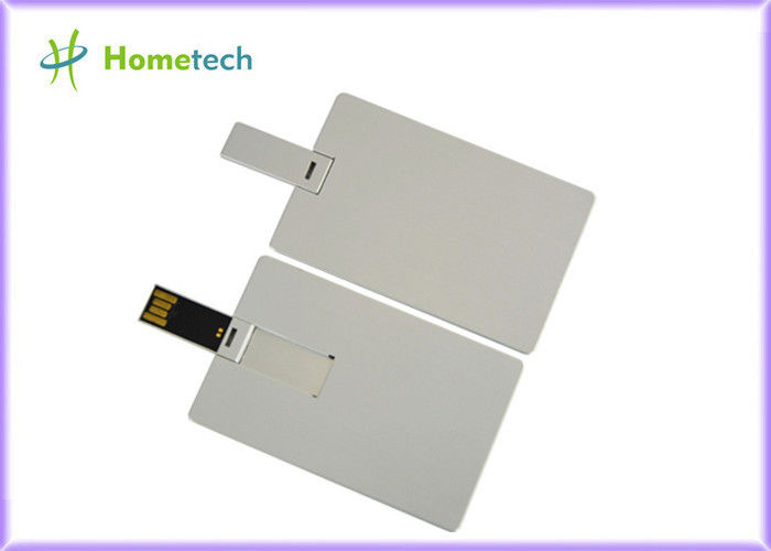 Wodoodporna Super Slim Karta kredytowa USB urządzenia pamięci masowej, metalowe pamięci USB