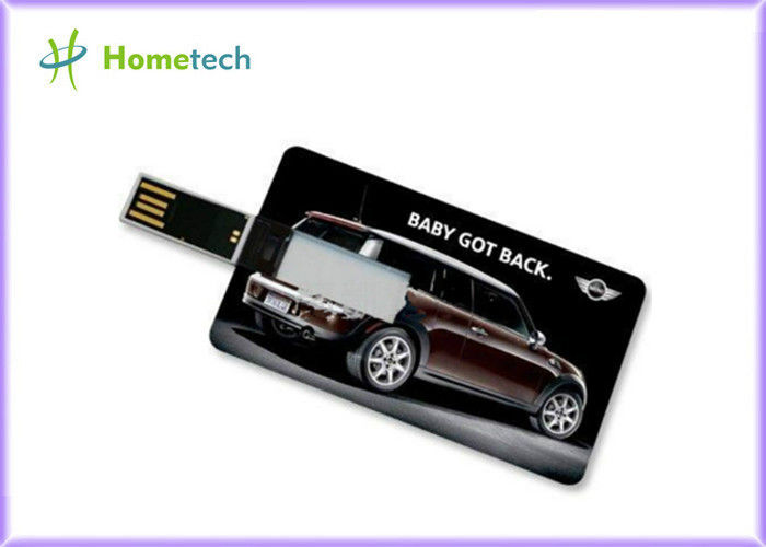 Promocyjne urządzenie do przechowywania kart kredytowych USB Ultracienkie karty kredytowe Dostosowane logo