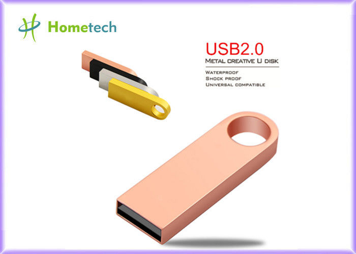 32 GB Pen Mini USB Memory, Metalowy napęd USB Flash Drive 4 - 9 MB / S Szybkość pisania