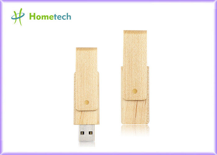 Promocyjny drewniany napęd USB Flash 32GB, 2.0 Thumb Pen Usb Drewniane Memory Stick