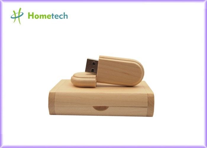 Drewniany napęd USB w stylu Stick, USB Flash Thumb Drive 5 - 15 MB / S Prędkość odczytu