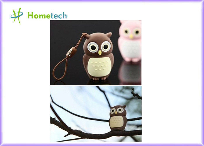 Silicone 2GB 4GB 8GB 16GB 2.0 Cartoon USB Flash Drive Animal Owl