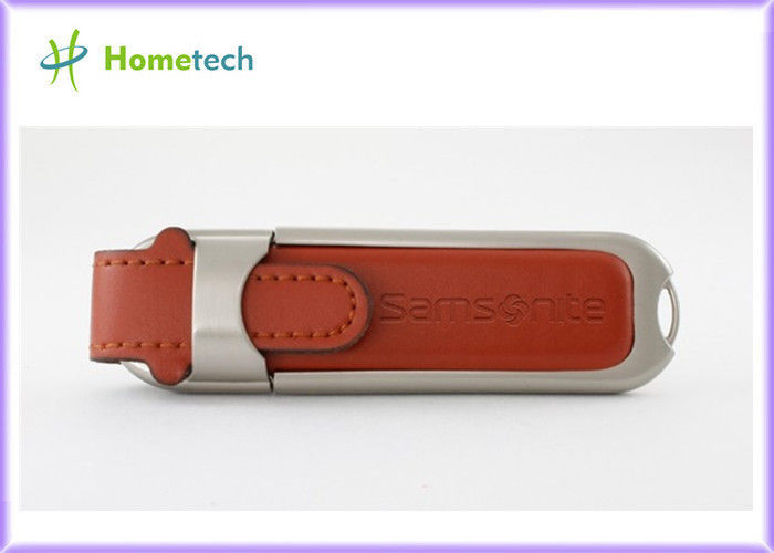 Anniversary Gift 128MB - 64GB Leather USB Flash Disk 2.0 Storage Device
