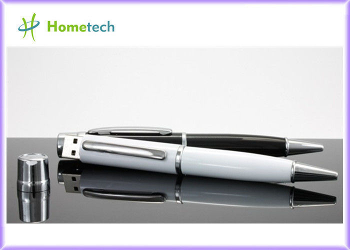 Niestandardowe prezenty Metalowy długopis Pamięć kształtu Pamięć flash USB 2.0 i 3.0 dysk flash 32 gb 64 gb 128 gb z logo