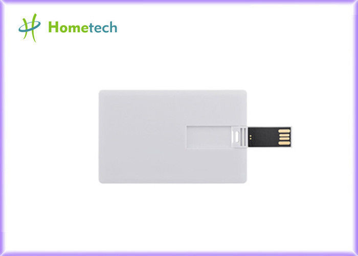 Karta niestandardowa w kolorze białym Karta kredytowa Urządzenie pamięci masowej USB 8 GB 16 GB 32 GB Wysoka prędkość