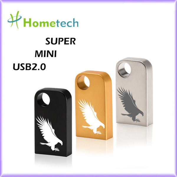 Metalowe dyski twarde Super Ultra Mini Pendrive 16 GB USB 2.0 4 GB / 8 GB 1 rok gwarancji