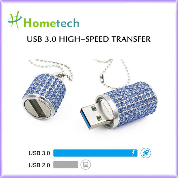 32 GB 64 GB pamięci Crystal cylindryczny dysk flash USB