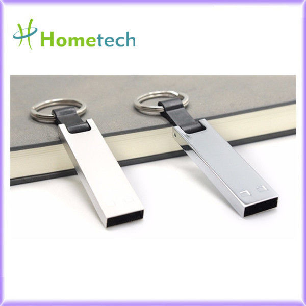Wodoodporna pamięć flash USB o dużej szybkości. 64 GB Kciuk 128 GB FCC 15 MB / S Metalowa pamięć USB z uchwytem na klucze