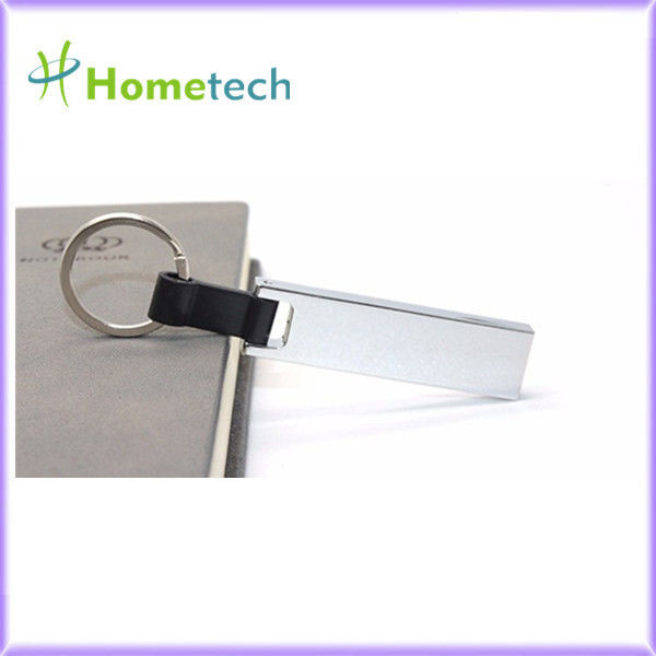 Wodoodporna pamięć flash USB o dużej szybkości. 64 GB Kciuk 128 GB FCC 15 MB / S Metalowa pamięć USB z uchwytem na klucze