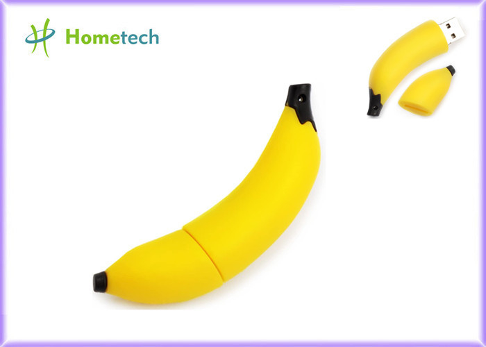 Cute Fruit Design USB 2.0 Flash Drive 4 GB 8 GB w kształcie banana na upominek promocyjny