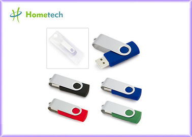 Colorful mini twister swivel plastic usb flash drive with custom logo printing