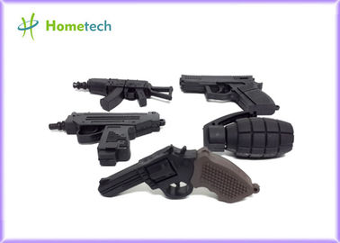 Czarny kolorowy pistolet Dostosowany dysk flash USB 4gb 8gb 1gb 2gb 128mb 512mb