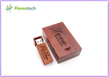 Grawerowanie USB Drewniane kije pamięci Dostosowane logo 128 MB - pojemność 64 GB