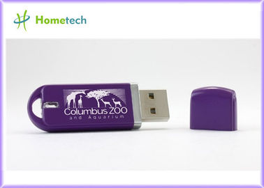 Cena fabryczna Plastikowy dysk flash USB z nadrukiem logo 8 GB / 16 GB / 32 GB na prezenty biznesowe