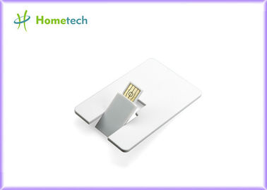 Karta kredytowa 8 GB / 16 GB Urządzenie magazynujące USB Tworzywo sztuczne Dostosowane logo