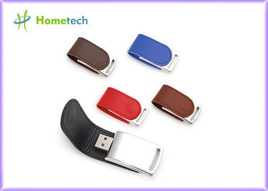 kupować Bulk Promotional Leather USB Flash Disk Drive 4GB 8GB 62mm*27*12mm produkcja online