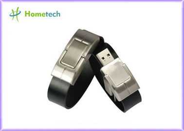 kupować Leather wristband personalized 32gb usb 2.0 flash drive 10-22mb / s Speed produkcja online