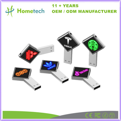 kupować Rozświetlić swoje logo Idealny prezent promocyjny Metal USB Flash Drive z interfejsem USB 2.0/3.0 produkcja online