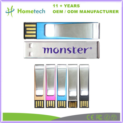 kupować 2GB / 4GB chłodny klip do papieru USB z prędkością transferu danych i zakresem temperatury 0-70C produkcja online