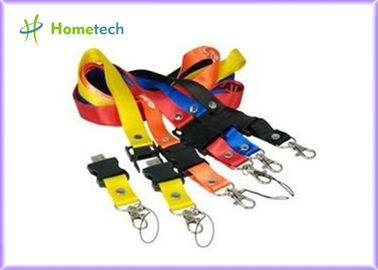 kupować Custom colors promotional Lanyard USB Flash Drives 4GB / 8GB for Students of the University produkcja online