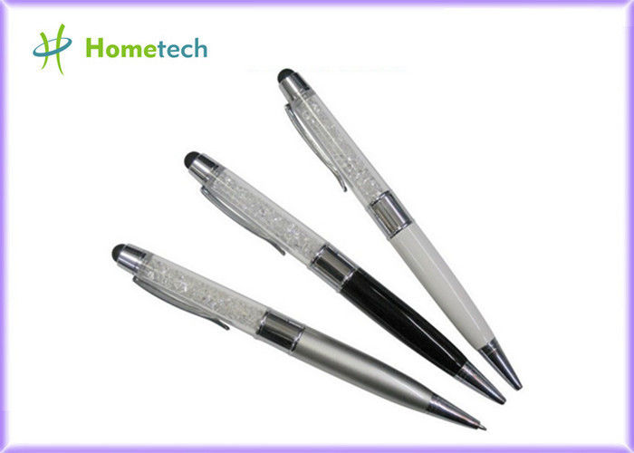 Hi-Speed ​​Crystal USB Flash Pen Drive, 2 GB / 8 GB / 16 GB / 32 GB Pen Shape USB Flash Drive