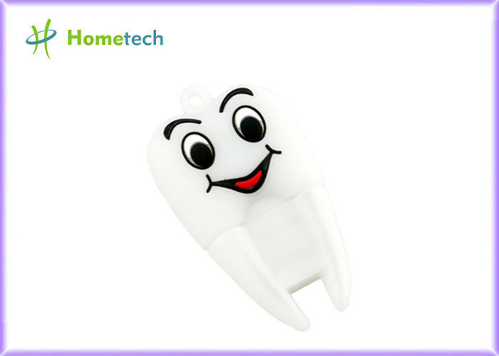 Custom Personalized Flash Drives USB 2.0 / High Speed Dentist Teeth Pendrive , DC 3.3/5V