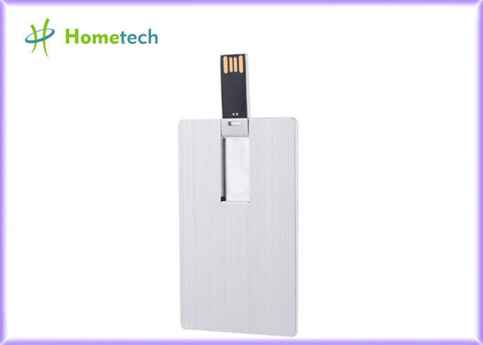 Wodoodporna Super Slim Karta kredytowa USB urządzenia pamięci masowej, metalowe pamięci USB