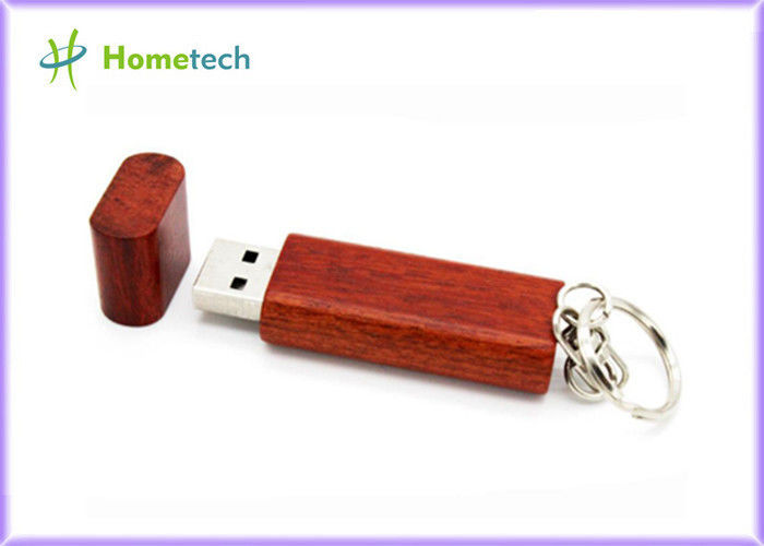 Brelok Drewniany dysk USB Flash 64GB Pamięć 32 GB Pendrive Specjalizowane logo / pamięć USB