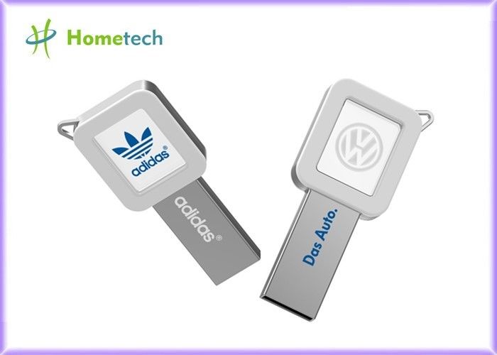 Kształt klucza Metalowy dysk flash USB Prawdziwa pełna pamięć obsługuje ochronę hasłem