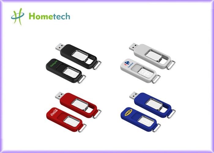 Plastikowy dysk flash USB typu bez nasadki Toshiba / Samsung Hip z akrylowym laserem 3D wewnątrz
