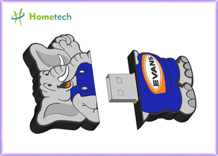 Animal Customized USB Flash Drive , Elephant Cartoon USB Flash Drive