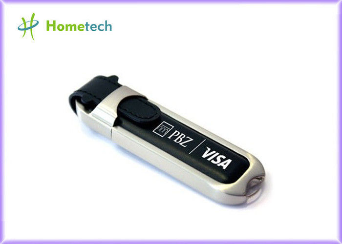 Win 8 4GB Leather USB Flash Disk / Flash Memory Stick Pen Thumb Drive