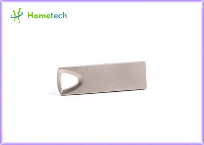 Metalowy kciuk z napędem na prezenty biznesowe 4 GB z nadrukowanym logo / engarvingiem laserowym