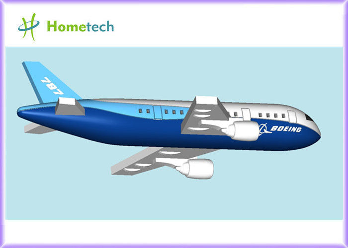 8GB szybkobieżny samolot 787 kształt Customized USB Flash Drive / klucze USB 4GB Air Plane