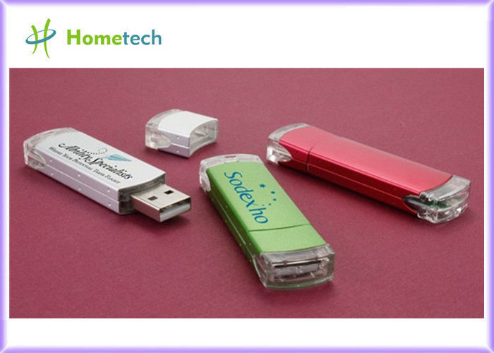 Real Capacity Plastic USB Flash Drive , encryption Blue USB Flash Drives