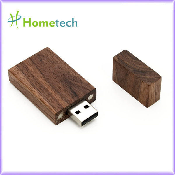 Odczyt pamięci danych 148 Mbps 16 GB Drewniana pamięć flash USB