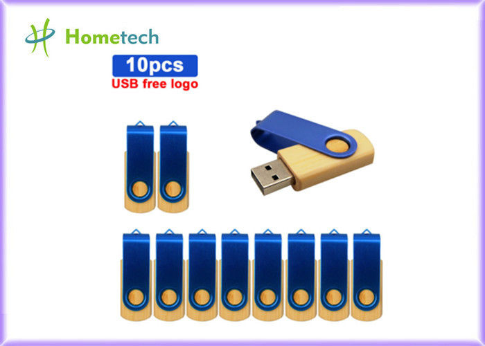 USB 2.0 3.0 Metal Bambus Drewniana pamięć USB High Speed ​​Logo Dostosowane Eco Friendly