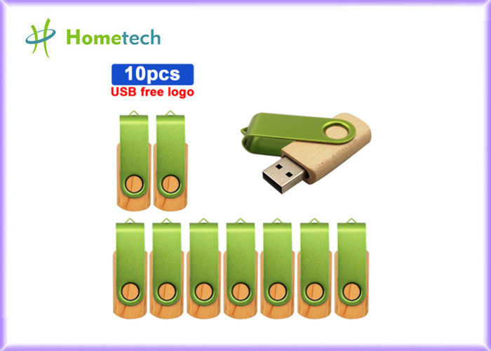 USB 2.0 3.0 Metal Bambus Drewniana pamięć USB High Speed ​​Logo Dostosowane Eco Friendly