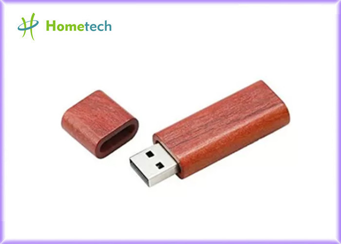 USB 2.0 prostokątny 256 MB 512 MB drewniane pendrive'y
