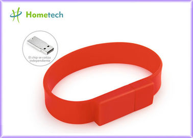 Custom Silicone Bracelet Usb Flash Drive 4GB L 220mm X W 18mm X D 8mm
