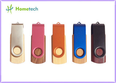 Obręcz i Twist Drewniane USB Flash Drive Pendrive 512MB / 1GB / 2GB dla notebooków