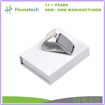 Luzem promocyjny skórzany dysk flash USB 4 GB 8 GB 62 mm * 27 * 12 mm