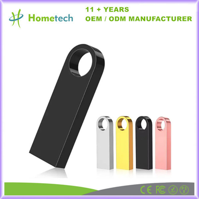 USB 2.0/3.0 Metal Thumb Drive 8GB/16GB/32GB/64GB/128GB Srebrny/Złoty/Rose Gold dla systemu Windows Mac OS Linux