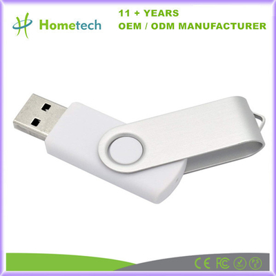 2.0/3.0 USB Flash Drive Pen Drive Memory Stick Thumb Stick Pen 16GB 32GB 64GB Biały