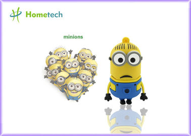 Miniony niestandardowe karty pamięci USB 64 MB - 128 GB pojemności miękkiego tworzywa sztucznego
